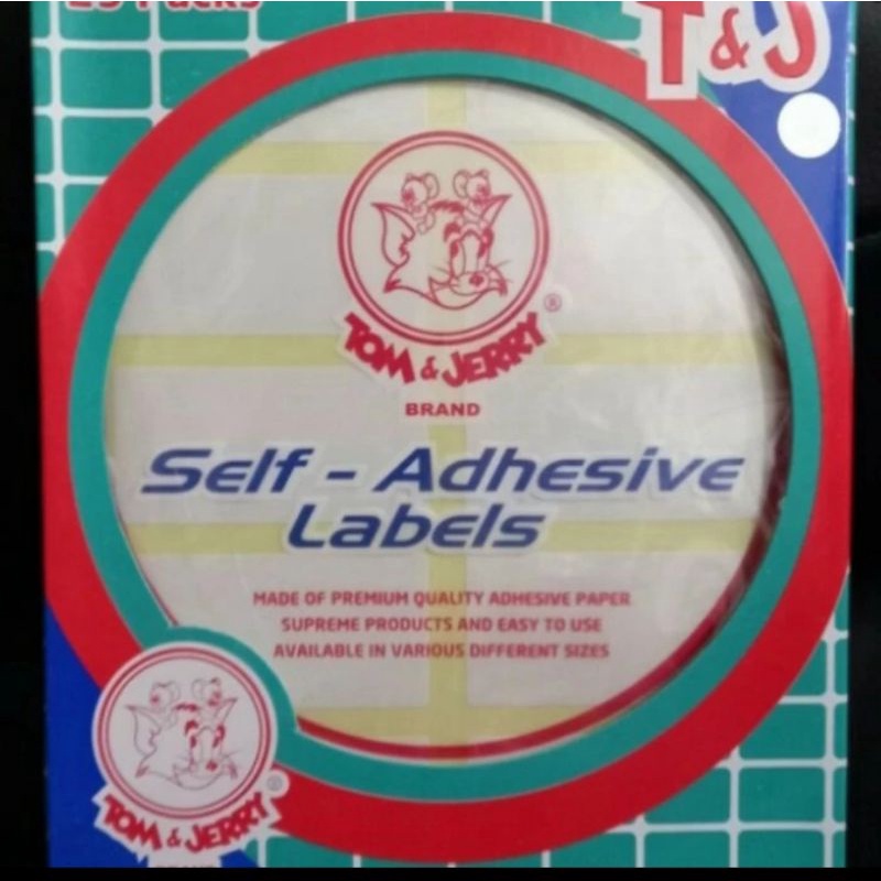 

label stiker.tom & Jerry.No.127.isi25pack