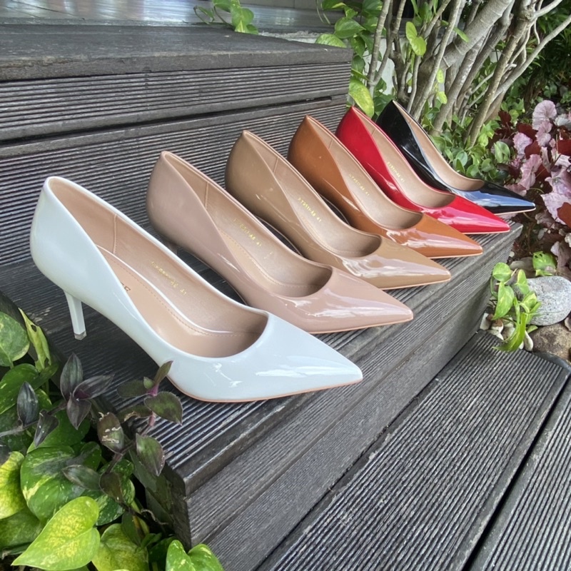 Kate Stiletto in 7cm (glossy) READY BIGTREE HEELS