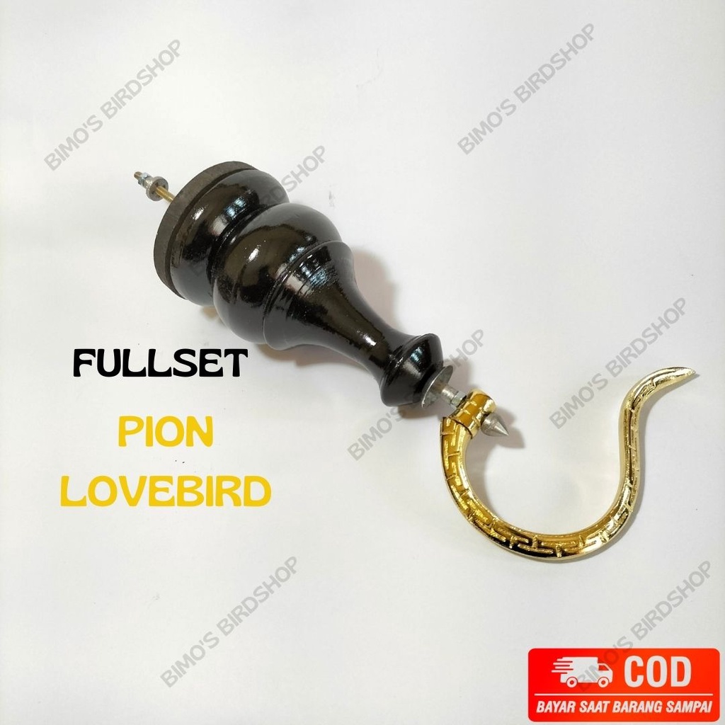 GANTUNGAN SANGKAR BURUNG LIPAT GOLD FULLSET PION LOVEBIRD CANTOLAN SANGKAR BURUNG SANGKAR LOVEBIRD