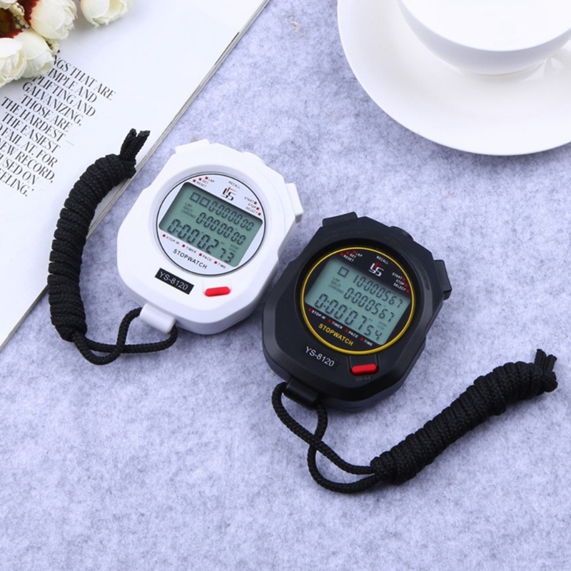 Zzz Stopwatch Timer Dengan Lanyard Untuk Pria / Wanita