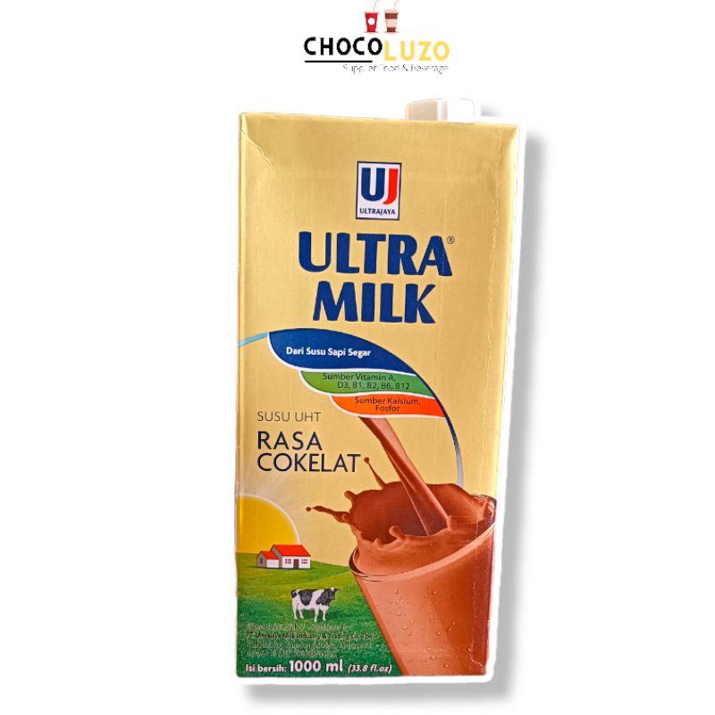 

Susu Ultra Milk Full Cream Dan Cokelat 1 Liter
