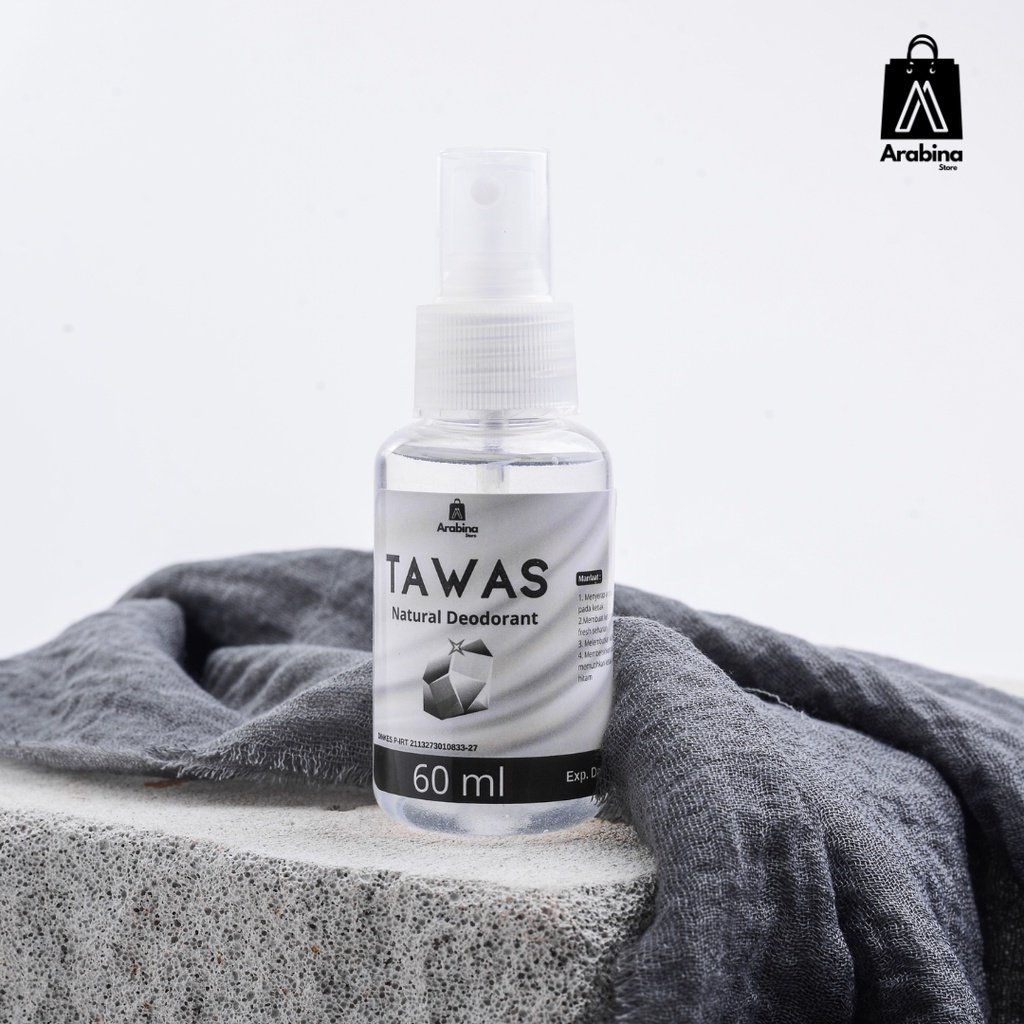 Tawas Spray Natural Deodorant Deodoran Non Alkohol