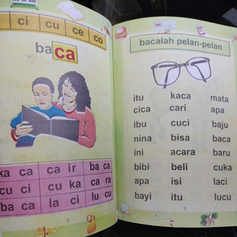 buku belajar membaca 1b 32 halaman (19x27cm)