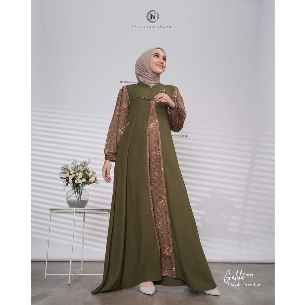 Dress Wanita Dewasa Galila Kaltsum Pameeda Mahreen Siera Dress Nadheera Luxury ORI Rayon Premium