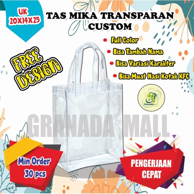 

TAS HAMPERS MIKA TEBAL / GOODIE BAG MIKA TEBAL UK 20 x 14 x 25 - MURAH