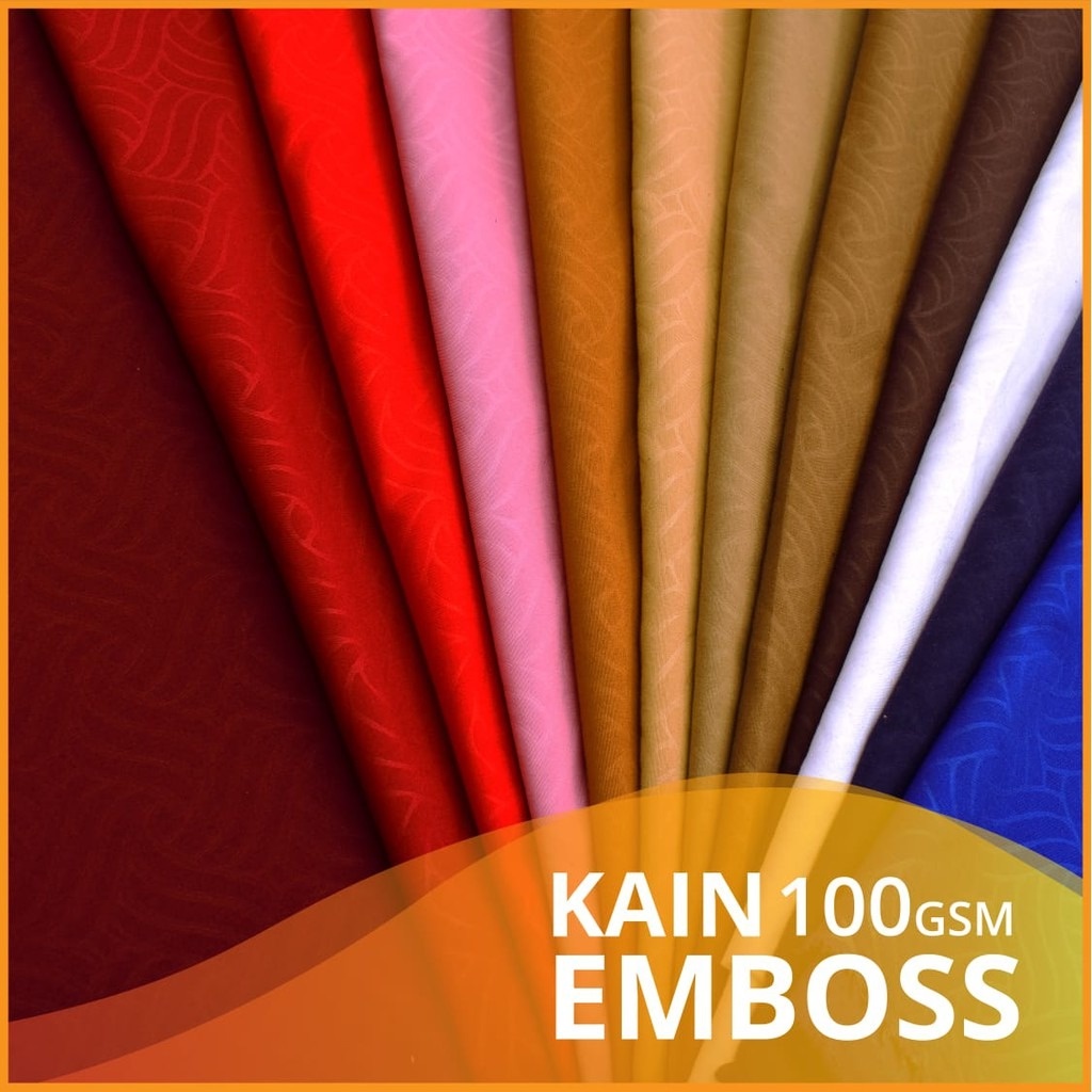 KAIN SPREI EMBOSS MOTIF GARIS GARIS LEBAR 240CM 100GSM TEBAL PREMIUM SUPER