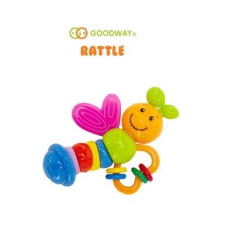 Goodway Rattle Series Ring Toy/ Tambourine Toy/Butterfly Toy