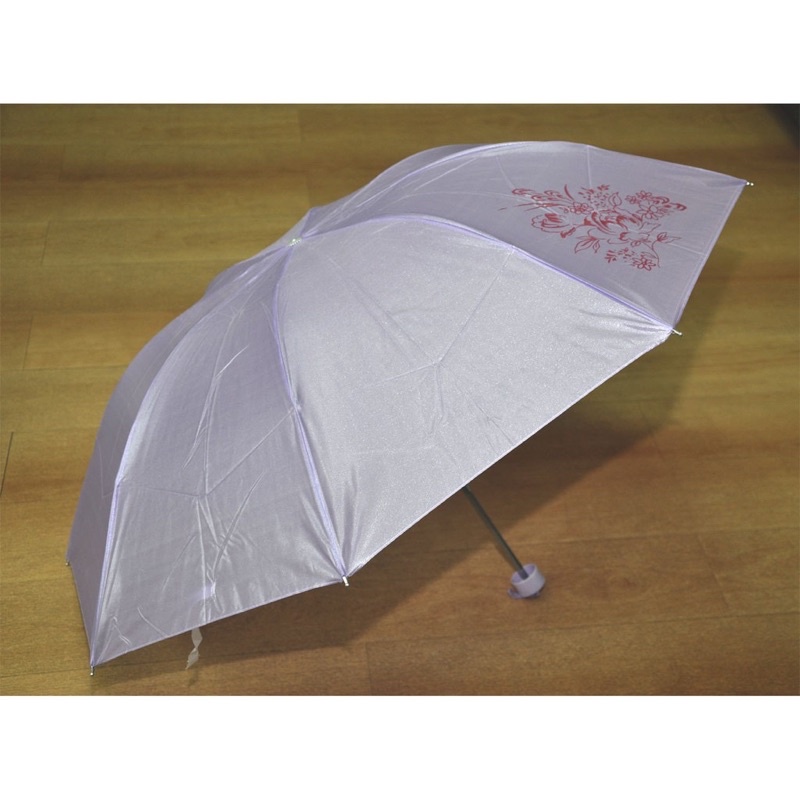 MURAH Payung Lipat Motif Kotak Kotak / polos 25cm Diameter 96cm