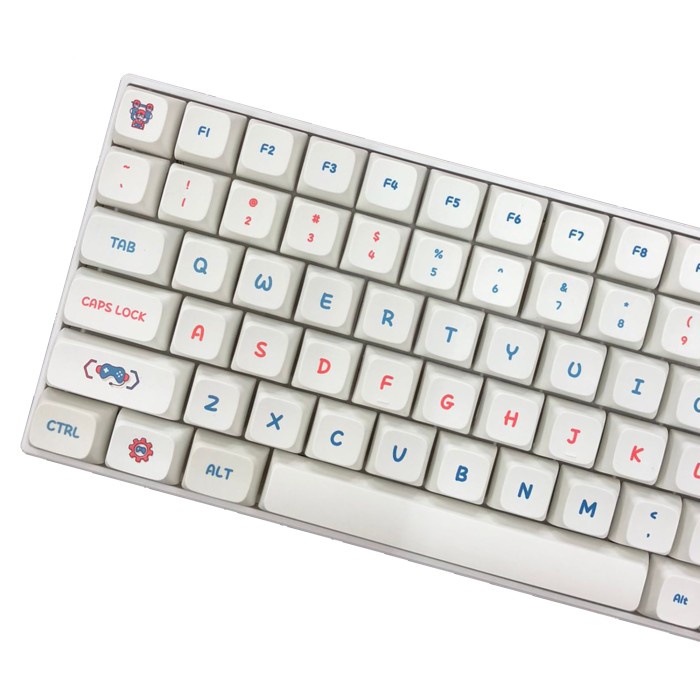 KEYCAPS GAME CITY PBT XDA PROFILE SUBLIM MECHANICAL KEYBOARD