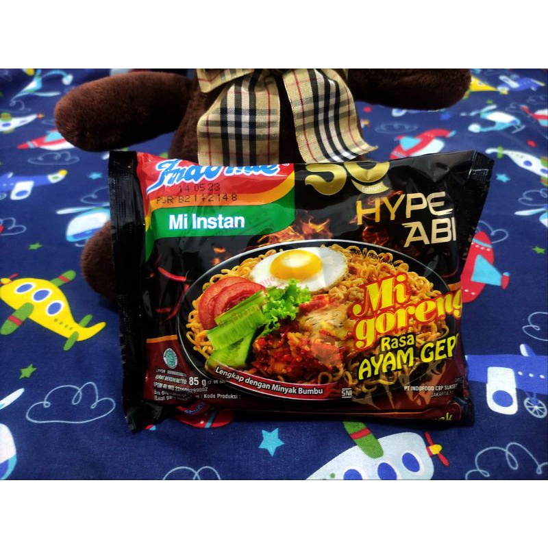 

Indomie HYPE ABIS Mie Instan Goreng Rasa Ayam Geprek