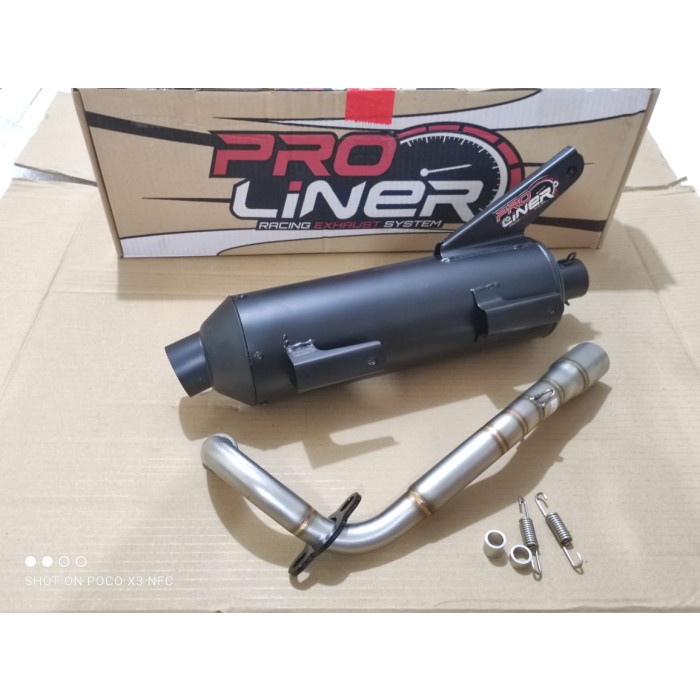 Knalpot Proliner Standard Racing Beat Fi 2020 Deluxe Street / Genio