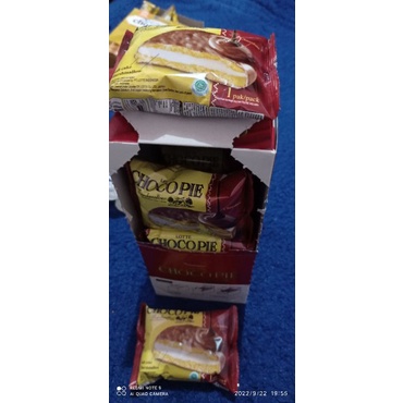 

Choco Pie dengan Cream yang Lembut, Coklat nya tebel empuk