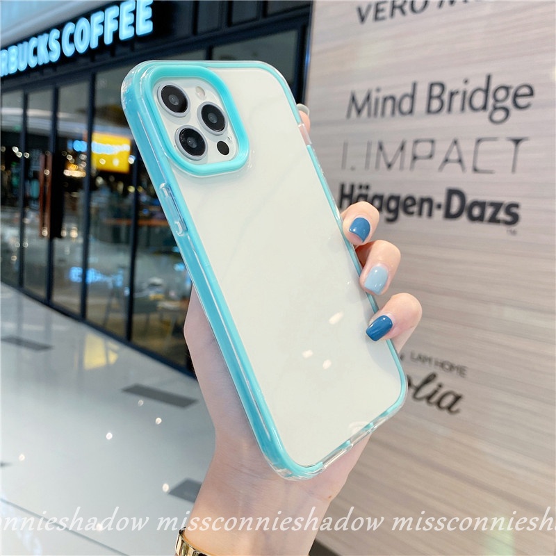 3 in 1 Soft Case Pelindung Kamera Warna Macaron Polos Untuk Samsung A03s A13 A12 A32 A52 A30s A51 A52s A02s A22 A50 A11 A20s A31 A20 A72 A30 A70 M22