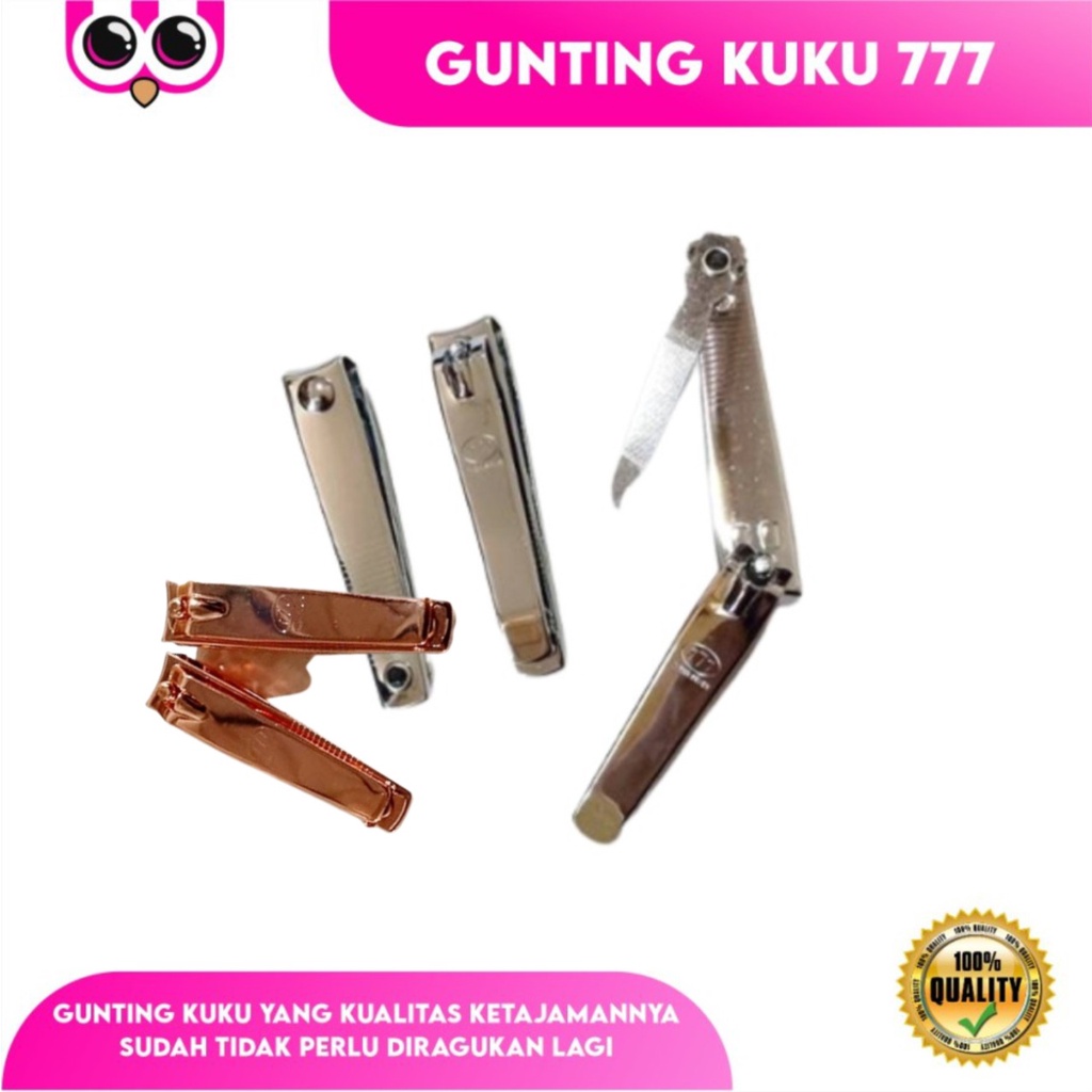 Jual Gunting Kuku Tajam Kualitas Bagus Nail Clipper Three Seven Shopee Indonesia