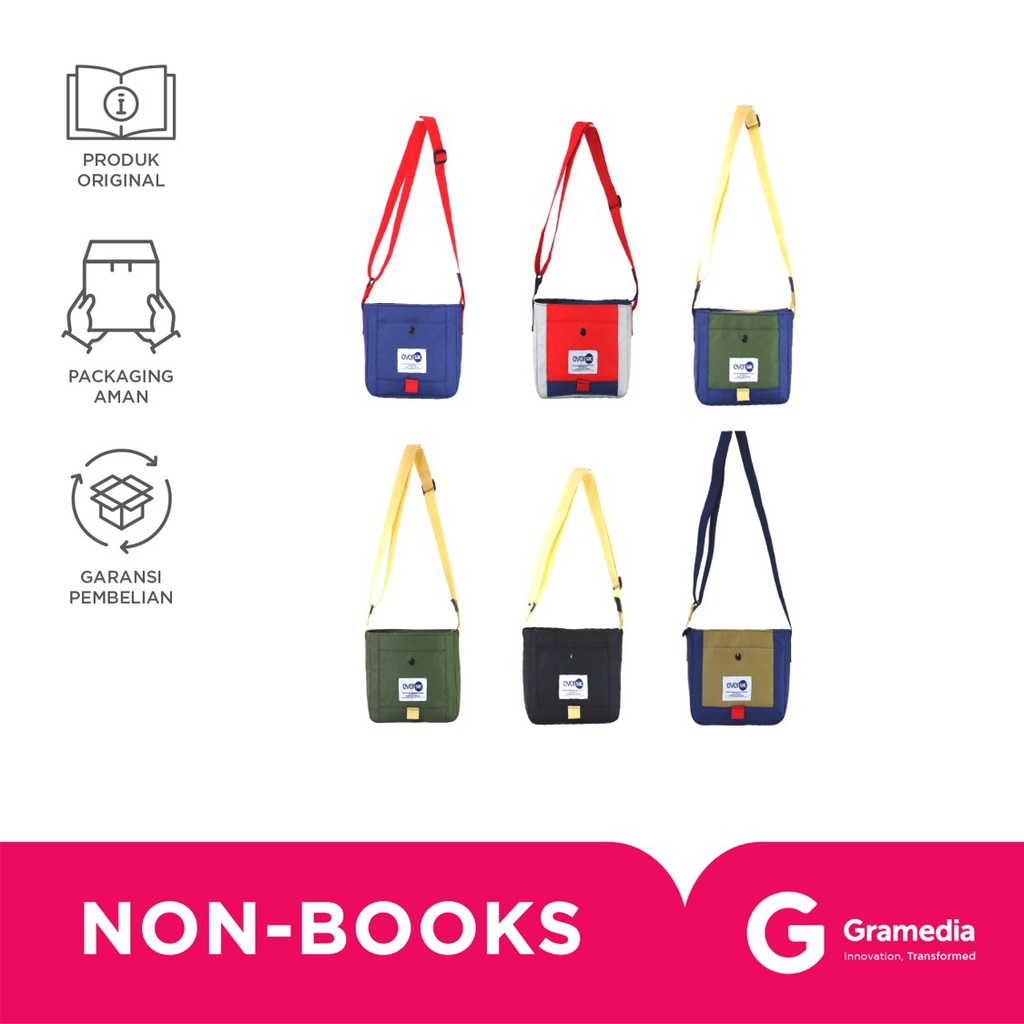 Sling Bag / Tas Selempang / Eversac Sling Bag Zinca Navy Army