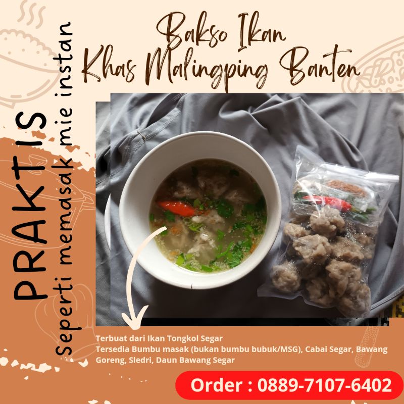 

Bakso Ikan Khas Malingping