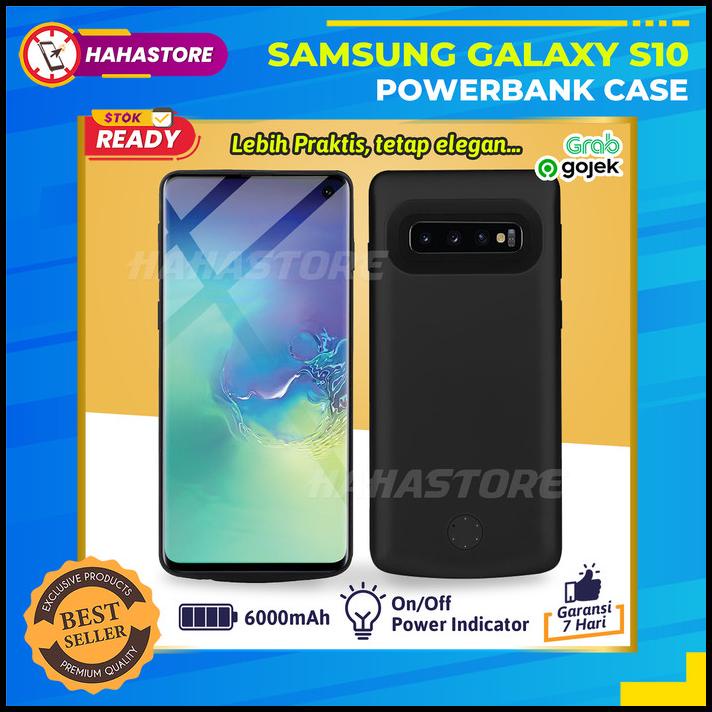 Samsung Galaxy S10 Powerbank Case Smart Power Charger Baterai 6000 Mah