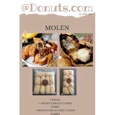 

Molen Coklat jumbo & Molen Coklat Keju Jumbo