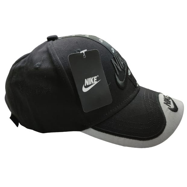 Topi Pria Topi Import Outdoor Nike Baseball Topi Golf Topi Pria - Hitam(U2W6) REAL PICT Topi Pria Or