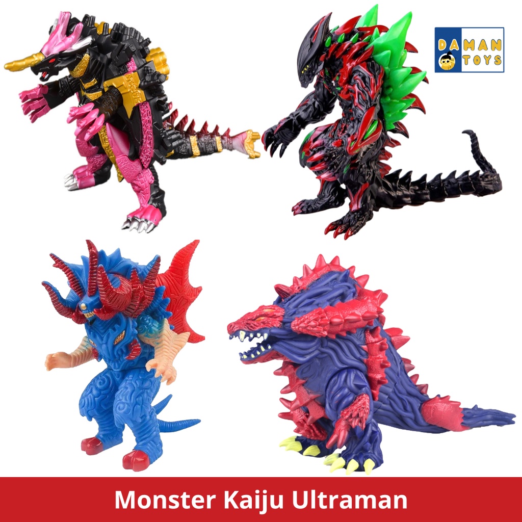 ULTRAMAN KAIJU ULTRA MONSTER GODZILLA/TSURUGI DEMAGA/BIOLANTE/DX ZOGU/PEDANIUM ZETTON/SNAKE DARKNESS