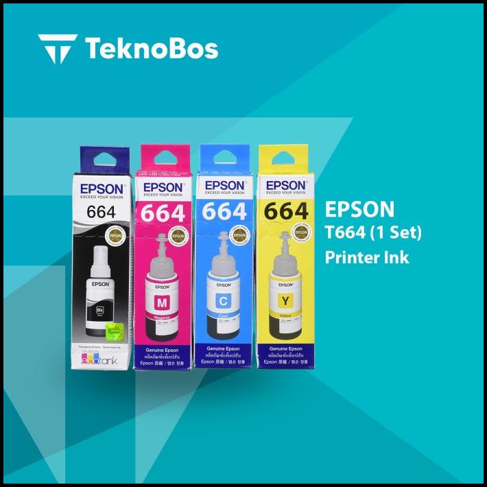 Epson Ink 664 Bundle Cmyk