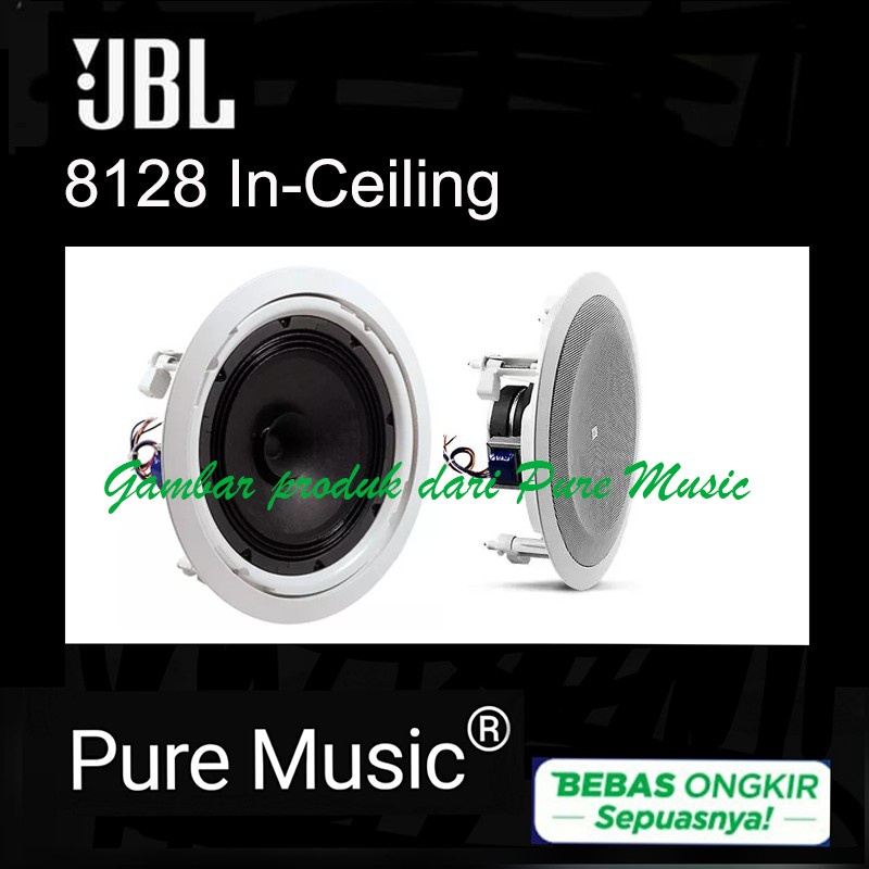 Jual Jbl 8128 In Ceiling Loudspeaker 8 Inch Full Range 8 Meeting Cafe