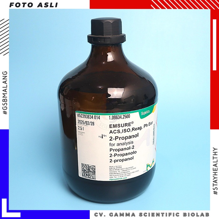 2-Propanol GR For Analysis ACS 2,5L - Merck