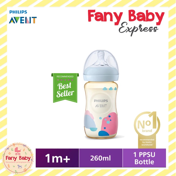 PHILIPS AVENT NATURAL PPSU BOTTLE 1M+ 260ML SCF582/10