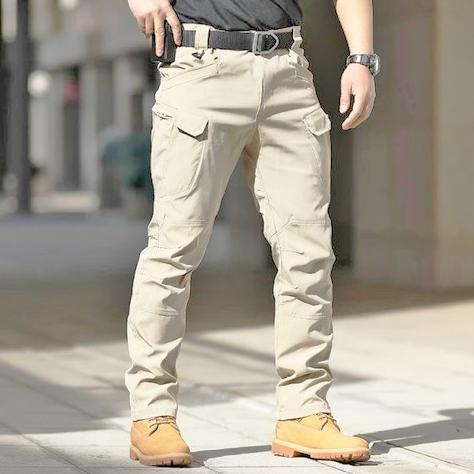 CELANA PANJANG CREAM TACTICAL BLACKHAWK DRILL SERAT HALUS