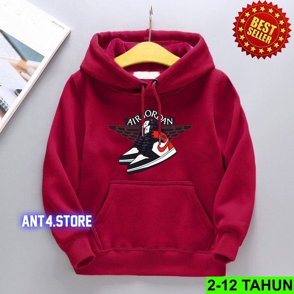 Hoodie NIKE Anak Usia 2 - 12 Tahun Sweeter Distro Bisa COD Terlaris Jaket anak laki laki Bisa Cod
