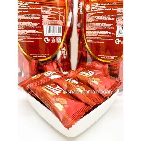 COKLAT MALAYSIA ALFREDO DAIRY MILK REFILL PACK ISI 20PCS