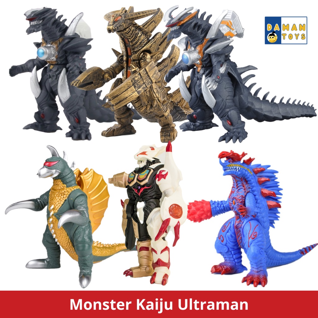 Action Figure Godzilla set, Action figure ultraman Monster Kaiju Ultraman