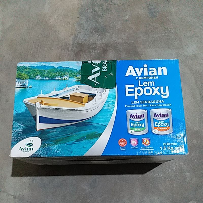 lem epoxy avian 2komponen