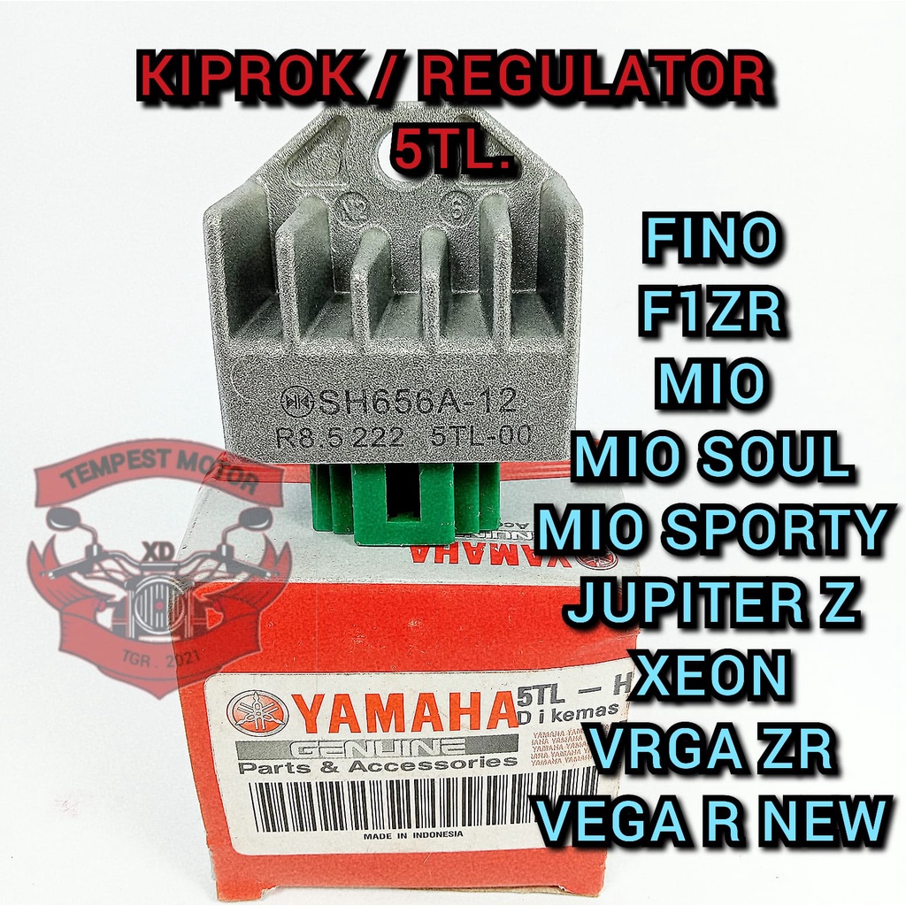 KIPROK REGURATOR  MIO SOUL YAMAHA 5TL KIPROK MIO ORIGINAL REGULATOR MIO SPORTY ORI
