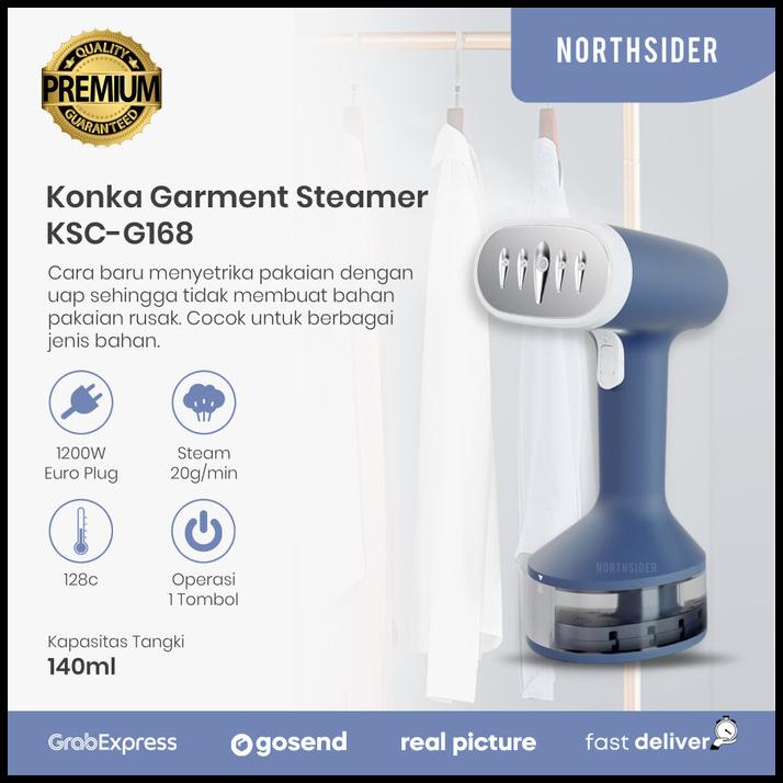 Konka Garment Steamer Handheld | Setrika Uap - Ksc-G168(We)