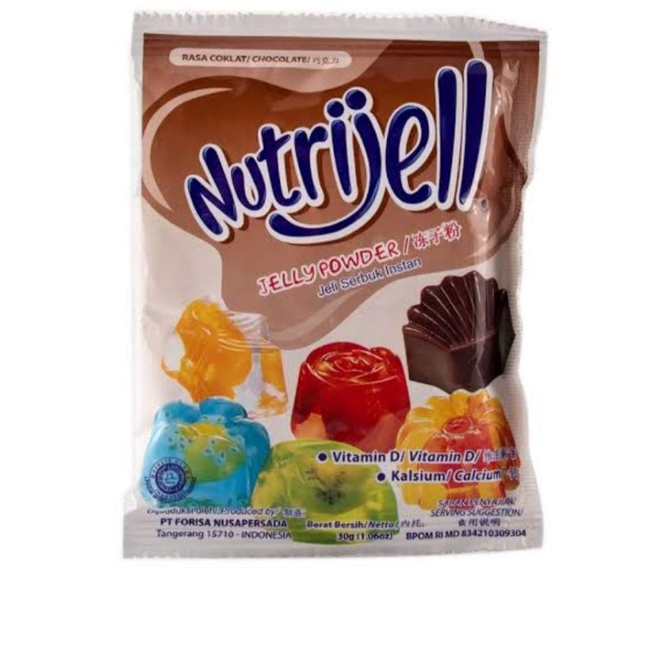 

AGAR-AGAR PUDDING NUTRIJELL COKLAT KEMASAN EKONOMIS 15 GRAM MURAH HARGA PER SACHET