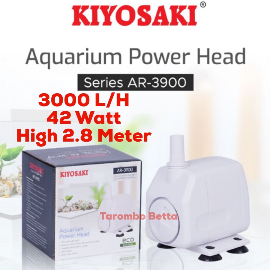 KIYOSAKI AR 3900 Pompa Air Celup Kolam Ikan Aquarium Aquascape AR3900