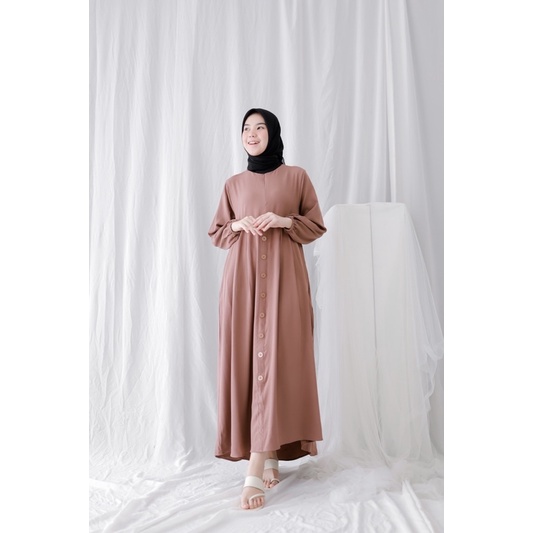 NADIA MAXI DRESS (Ld 104 Pjg 132) Gamis polos