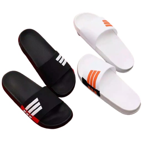 SANDAL SELOP PRIA / SANDAL PRIA SUPRME / SANDAL PRIA KARET GARIS 3 ukuran 39-43