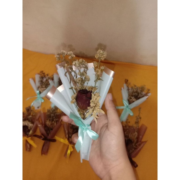 

Bucket Bunga Kering Mini