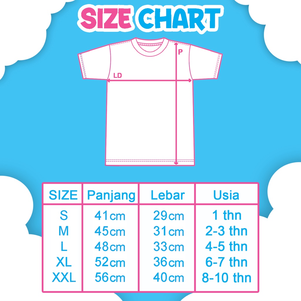 Kaos Anak 1-12 Tahun Beach Series Unisex Gazken Motif Pineapple Beach