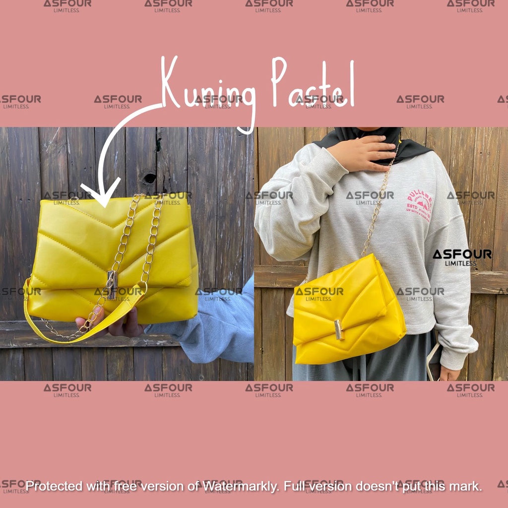Asfour - Slingbag Tas Selempang Kulit Tas Murah Tas Import