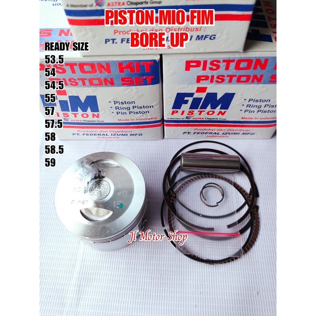 SEHER PISTON FIM MIO FINO KARBU NUOVO PIN 15 50.5 51 52 53.5 54 54.5 55 57 57.5 58 58.5 59