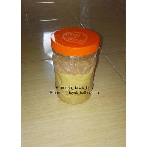 Ramuan dayak/Serbuk dayak perawan (setengah toples sosis)