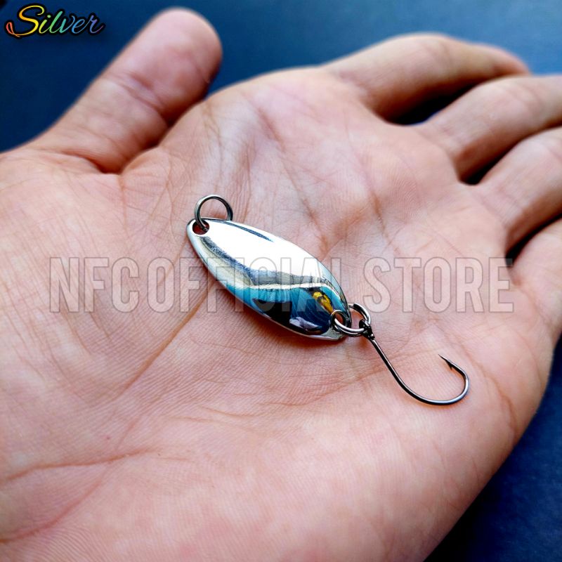 Lure Micro Spoon 3 cm 3 gram Mini Spoon BEST KILLER ACTION