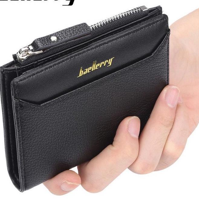 Dompet Baellery Pendek Resleting MANLY New Pria Wanita ( ASLI IMPORT ) L3