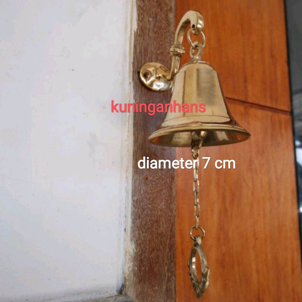 lonceng pintu rumah / lonceng kuningan / lonceng pintu / lonceng rumah