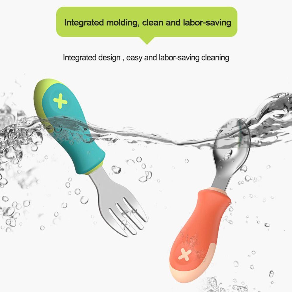 Preva Set Peralatan Makan Baby Gadgets Spoon Fork Set Cutlery Makan Bayi