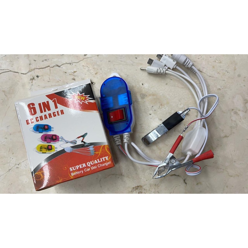 Cas Charger AKI Motor 2 in 1 - 3 USB / 6 in 1 - 3 USB / 6 in 1 - 2 USB