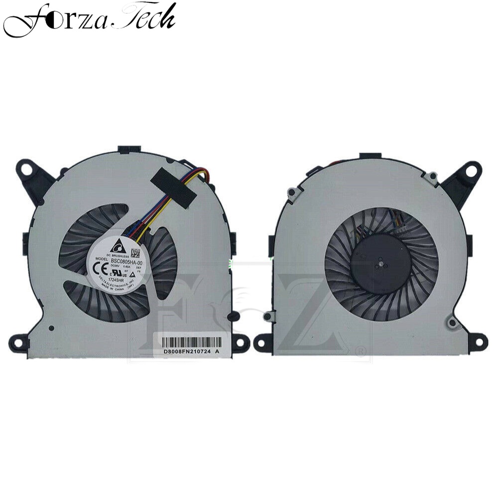 Laptop Fan INTEL NUC8 NUC8i7BEH NUC8i5BEH NUC8i3BEH 1Z24L9R BSC0805HA-00 4 Pin